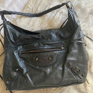 Balenciaga Classic Motorcross Day Shoulder Bag